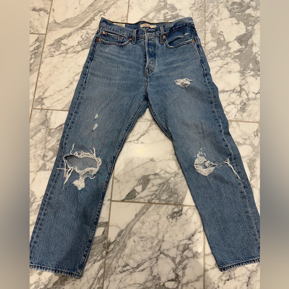 Levi's wedgie Straight Leg Jeans